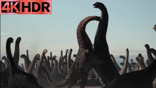 Prehistoric Planet S1 Dreadnoughtus Fight 4K HDR [upl. by Dearman441]