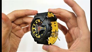 BEAUTIFUL CASIO GSHOCK WATCH GA110BY1ADR UNBOXING [upl. by Jutta]