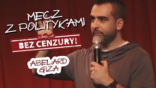 MECZ Z POLITYKAMI  Abelard Giza [upl. by Wilkens]