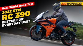 2022 KTM RC 390 Real World Test  Engine Overheating Performance Ride Quality And Pillion Comfort [upl. by Eical469]