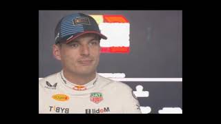 Max Versstappen Post FP2 Interview ItalianGP 2024 [upl. by Ynavoj795]