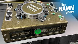 T Rex Binson Echorec – NAMM 2023 [upl. by Ayam590]