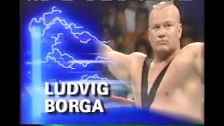 Ludvig Borga in action Wrestling Challenge Oct 10th 1993 [upl. by Rayle]