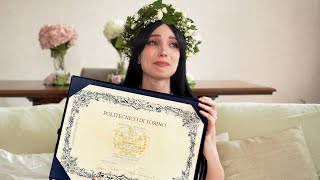 MI SONO LAUREATA Dottoressa Eleonora Olivieri 👩🏻‍🎓 [upl. by Shari157]