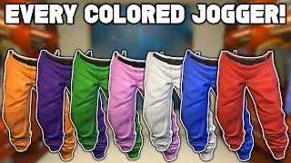 UPDATED How To Get ALL The JOGGERS In GTA 5 Online 160 GTA 5 Colored Joggers Glitch [upl. by Ransell591]