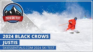 2024 Black Crows Justis  SkiEssentialscom Ski Test [upl. by Wilhide]