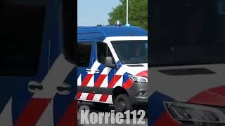 FOV Koninklijke Marechaussee naar vliegbasis Leeuwarden throwbackthursday militarypolice KMar [upl. by Wilkey707]