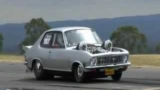 MRMAD TWIN TURBO LJ Torana Burnout [upl. by Teevens]