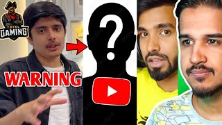 AjjuBhai WARNING To YouTubers for FACE REVEAL⚠️ Techno Gamerz Desi Gamers TotalGaming093 [upl. by Neira]