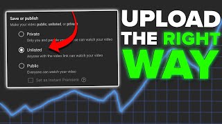 How To CORRECTLY Upload Videos on YouTube to Get More Views [upl. by Aneelehs445]