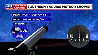 Peak viewing coming up for 2024 Taurids meteor shower [upl. by Annerahs901]