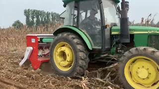 Direct planting of winter wheat into corn residue [upl. by Arny134]