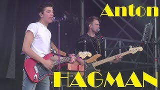 Anton Hagman  Kiss You Goodbye LIVE  Cityfestivalen Västerås 2017 [upl. by Arrik635]