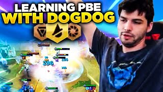 LEARNING PBE WITH DOGDOG  TFT  Teamfight Tactics Galaxies [upl. by Eenaj]