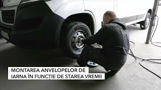 MONTAREA ANVELOPELOR DE IARNA ÎN FUNCȚIE DE STAREA VREMII [upl. by Lletnahc]