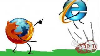 Mozilla Firefox VS Internet Explorer [upl. by Innavoig]