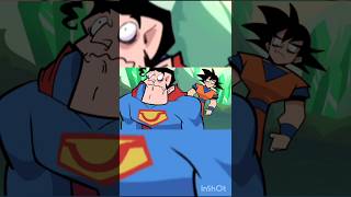 Goku vs Superman💀shortfeedgokusaitamapunchanimeseriesonepunchmantrendingshortdragonballseries [upl. by Nylisoj]