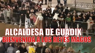 Palabras ALCALDESA de GUADIX  REYES MAGOS 2019 [upl. by Enneles]