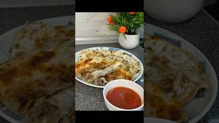 Chebureki lavashdan 😍 food recipe cooking easyrecipe [upl. by Reece461]