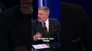 Jamie Carragher on Micahs crazy dive [upl. by Hnaht]