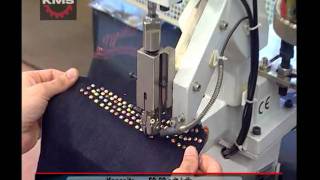 AUTOMATIC NAIL HEAD RIVET SETTING MACHINEwmv [upl. by Idarb]