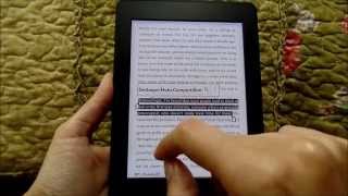 Como funciona o Kindle  navegação em um ebook [upl. by Otineb]