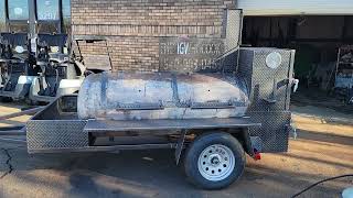 Do Not Buy a Food Truck Bbq Pitmaster linseed oil Part 1 Bbq Smoker grill trailers for sale rentals [upl. by Parrie]