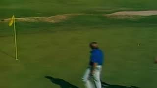 Tom Weiskopfs Triple Bogey on the 16th Hole 1982 LA Open [upl. by Aeht]