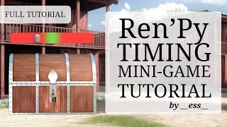 RenPy Timing Tutorial FULL TUTORIAL [upl. by Assirol]