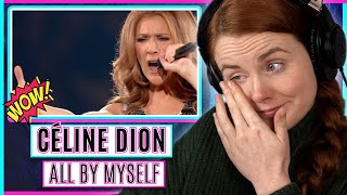 Vocal Coach reacts to Céline Dion  All By Myself Taking Chances World Tour The Concert [upl. by Mcleroy]