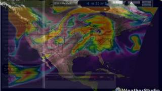 WeatherStudioV2 BETA Continuous Interpolation of NAM Gridded Data on the Time Axis [upl. by Blodget362]