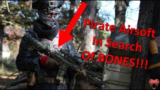 Airsoft Player Finds BONES In Game [upl. by Adnilema]