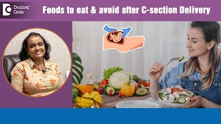 Diet After CSection Food to Eat amp Avoid after Cesarean DeliveryDrMamatha B ReddyDoctors Circle [upl. by Emanuela]