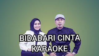 BIDADARI CINTA KARAOKE DUET [upl. by Ahsienod]