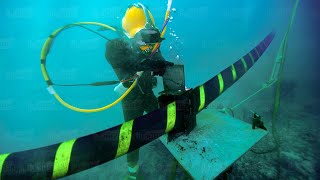 Scary Job of Repairing Million  Cables Underwater [upl. by Lauzon]