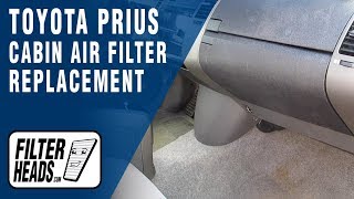 How to Replace Cabin Air Filter 2006 Toyota Prius [upl. by Jez229]