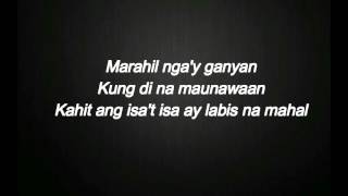 Daryl Ong  Mabuti pa Lyrics HD [upl. by Niwde]