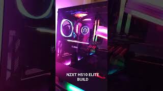 NZXT H510 ELITE BUILD [upl. by Nesnah]