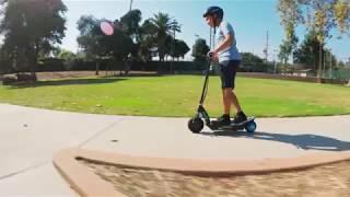 Razor Power Core E100 Electric Scooter Ride Video [upl. by Ssac488]