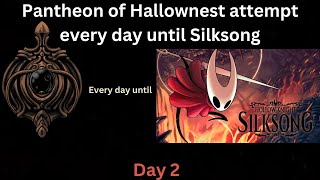 Pantheon of Hallownest attempt every day until silksong Day 2 [upl. by Aruabea443]