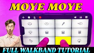 How To Play  Moye Moye Song On WALKBAND  Teya dora džanum Instrumental Ringtone [upl. by Yesor]