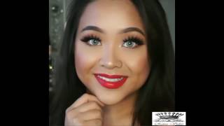 Make up tutorial on olive skin Mabel Meg FullHD 2017 [upl. by Chris]