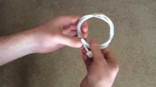 How to Properly Wrap iPhone Cables [upl. by Mechelle]