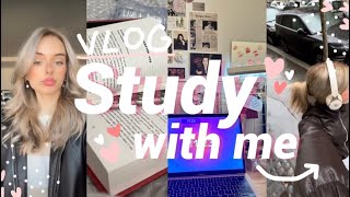 Study Vlog  une semaine productive au lycée avec moi ☕️🌷📚📓 [upl. by Esimaj868]