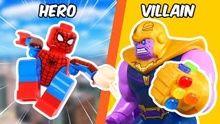 I built a LEGO SUPERHERO UNIVERSE… [upl. by Heigho]