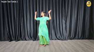 Rupak Taal Tukda 2 kathak sarvafinearts [upl. by Elias699]