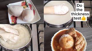 Ghana Banku Banku recipe Easy  Step by step [upl. by Kcinimod]