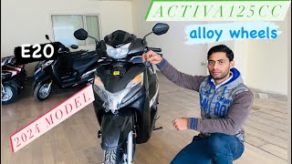 2024 Honda Activa 125 BS6 Alloy review  Most detailed review of Activa 125 BS6 Fi hondaactiva125 [upl. by Talia]