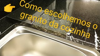 Diferentes cores de pedra granito escura para bancada de cozinhacomo decidimos [upl. by Gierc]