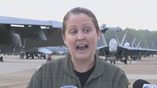 Oceana Air Show to honor 50 years of women in Naval aviation [upl. by Anahsohs]